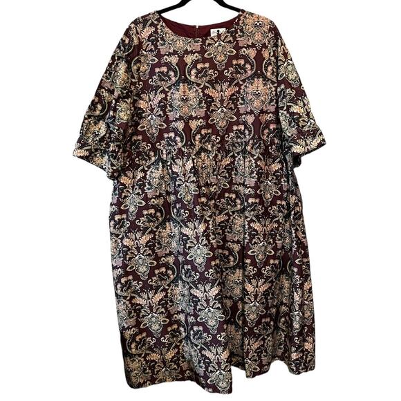 Dainty Jewells Floral Paisely Dress size XXXL - Picture 1 of 10